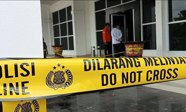 Terkait Kebakaran di Kantor Bupati OKU, Polres Periksa Lima Saksi