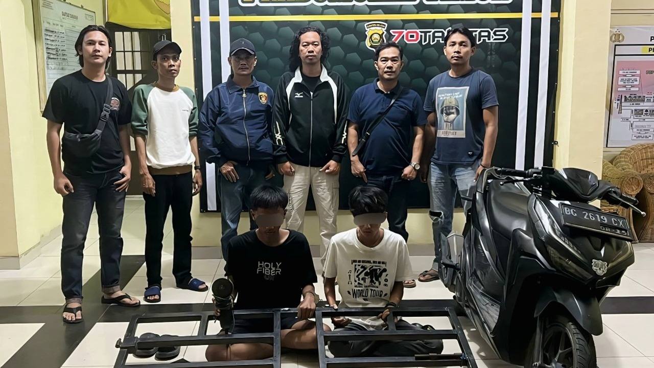 Curi Kerangan Mobil Carry, 2 Remaja di Prabumulih Dijebloskan Tim Singo Timur ke Penjara