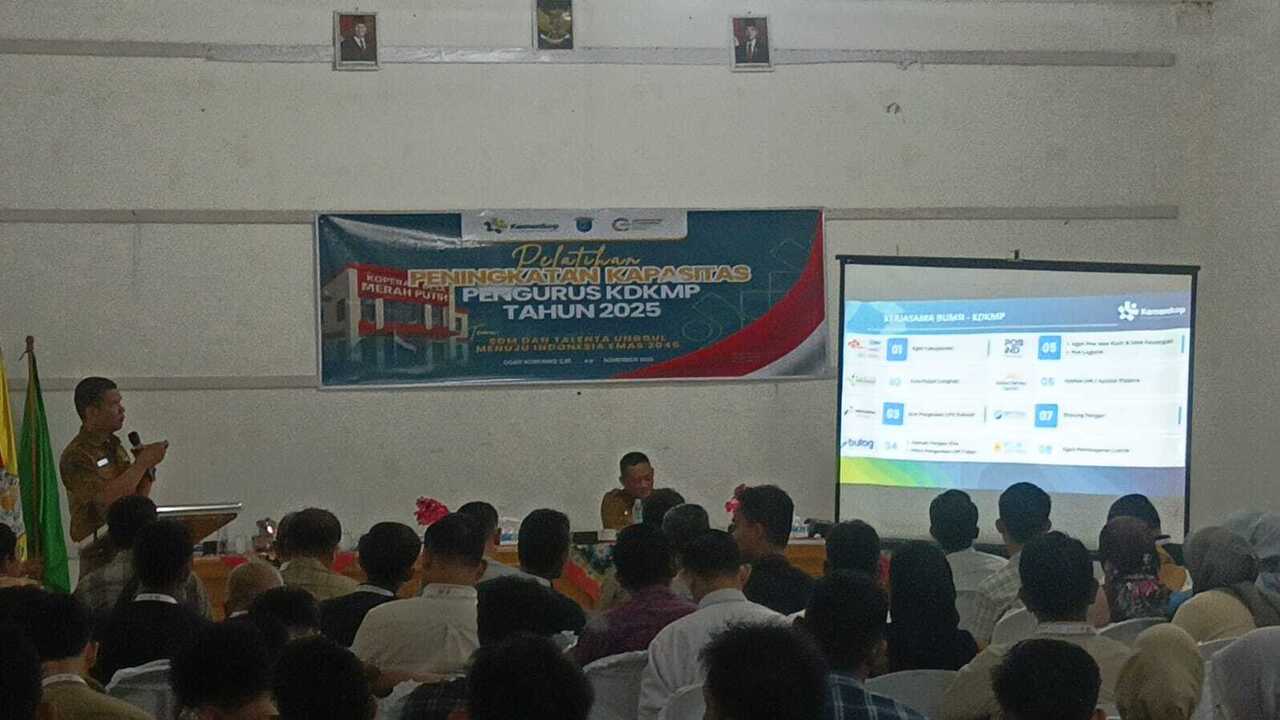 Tingkatkan Kapasitas Pengurus KDKMP, Kemenkop Sasar 327 Koperasi di OKI