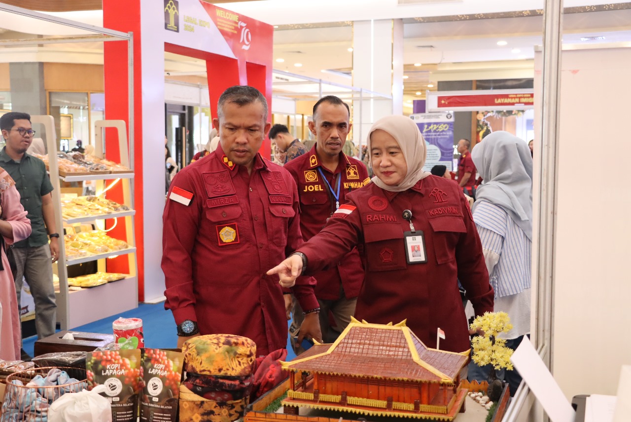 Legal Expo 2024 Pamerkan Hasil Karya Warga Binaan Lapas/Rutan Se-Sumsel