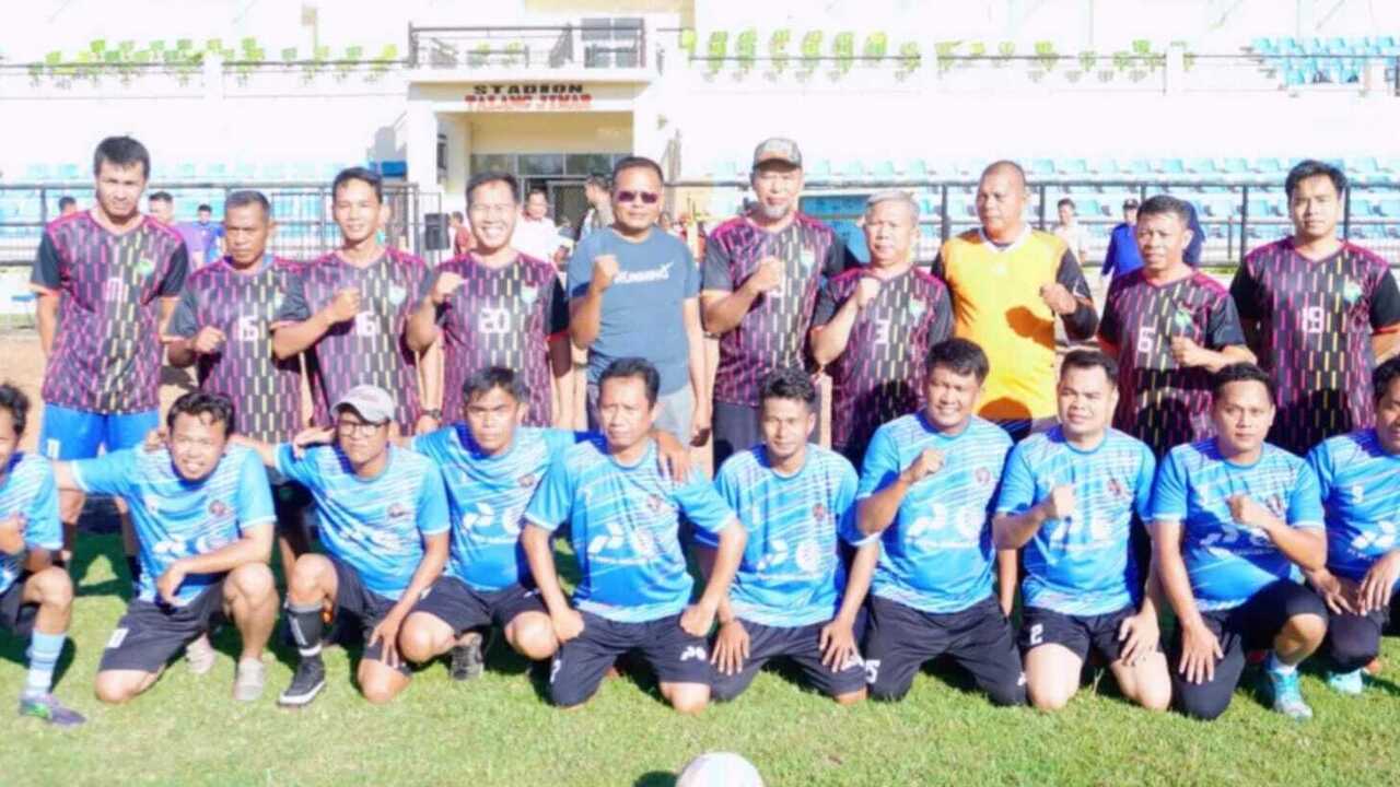 Pemkot Prabumulih vs PWI Gelar Laga Persahabatan, Walikota Arlan Tekankan Sinergitas