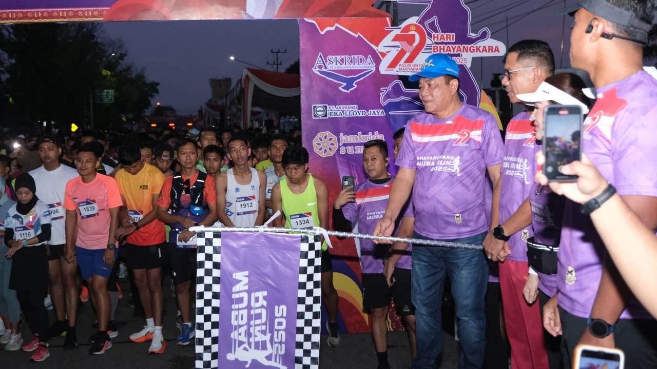 Hadiah Ratusan Juta Rupiah di Siapkan Untuk Para Juara Bhayangkara Muba Fun Run