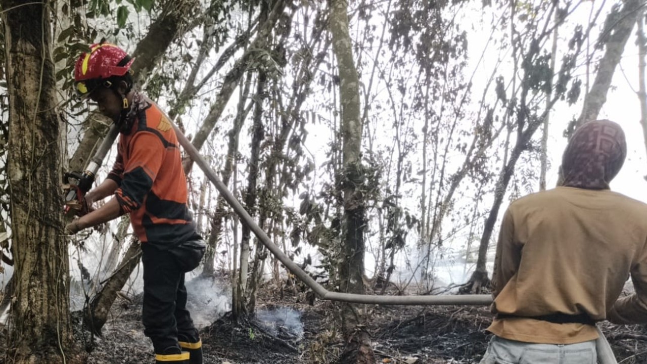 Karhutla di Kecamatan Sungai Rotan Berhasil Dipadamkan