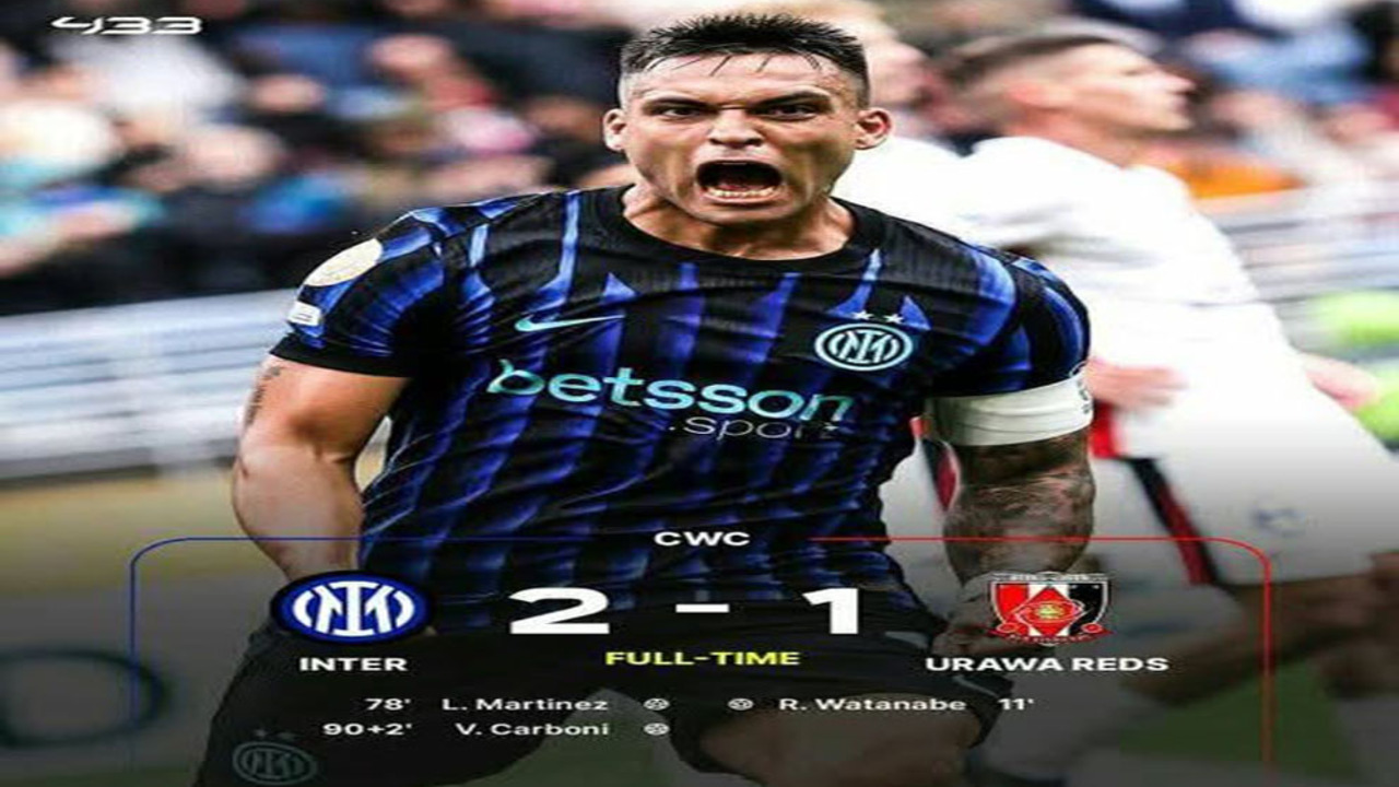 Inter Milan Tekuk Urawa Reds 2-1 di Piala Dunia Antarklub 2025