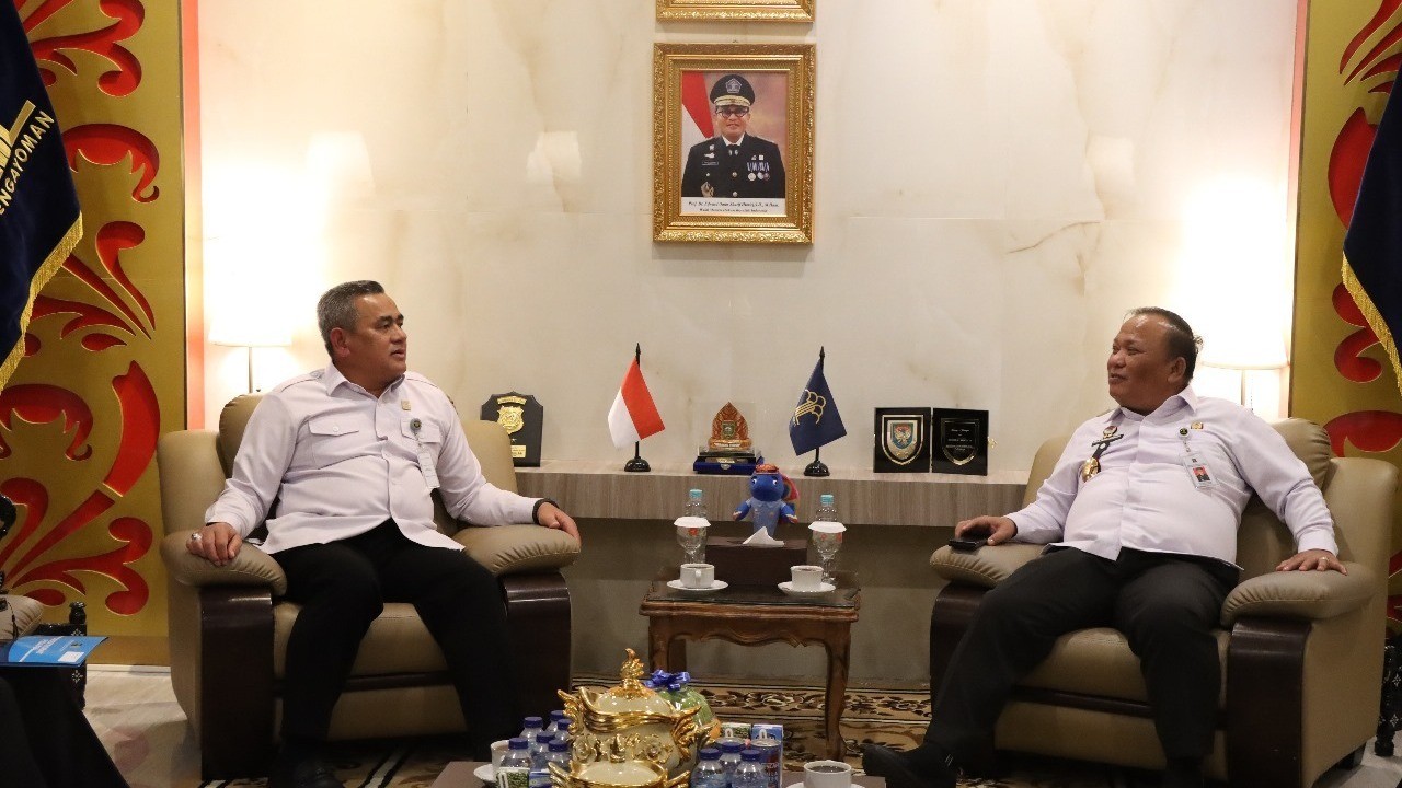 Kanwil Kemenkum Sumsel Terima Audiensi Direktur Pidana Ditjen AHU Terkait Layanan E-Grasi