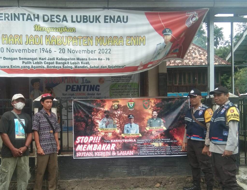 Cegah Kebakaran Hutan dan Lahan, Polres Muara Enim lakukan Ini