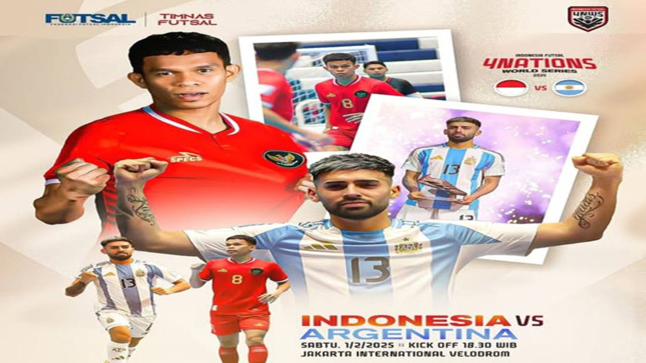 Garuda Lawan Raksasa! Timnas Futsal Indonesia Berani Hadapi Argentina