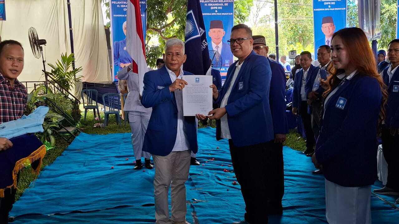 Ketua PAN Ogan Ilir, Arsudin Ruslan Optimistis Raih 5 Kursi DPRD pada Pileg Mendatang