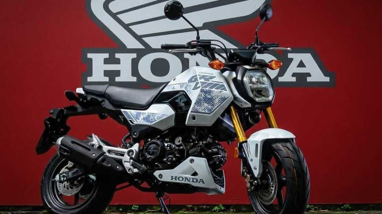 Motor Sport Mini Honda MSX Grom 2027 Makin Kece, Sudah Pakai USD dan ABS!