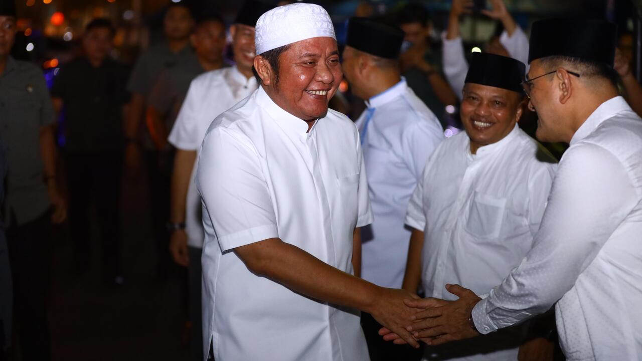 Safari Ramadan di Palembang, Herman Deru Ingatkan Warga Tidak Panik Hadapi Dampak Konflik Global