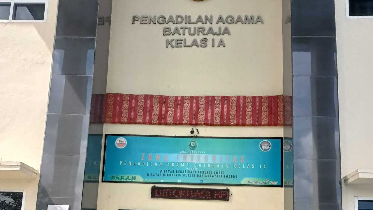 Pengadilan Agama Baturaja Tangani 275 Kasus Perceraian