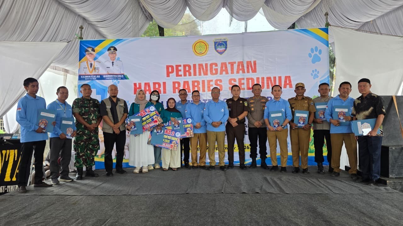 Diskanak OKUT Pastikan Agar OKU Timur Aman dari Ancaman Rabies