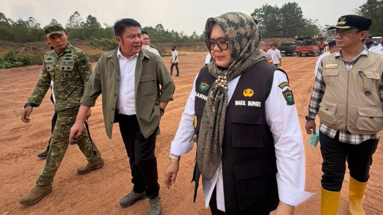 Penanganan Karhutla di Muara Enim Terus Dioptimalkan
