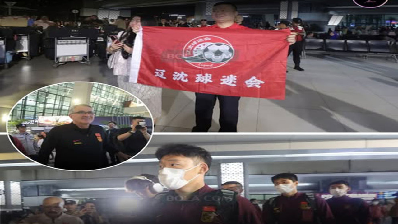 Timnas China Tiba di Indonesia! Siap Hadapi Laga Panas Lawan Garuda 5 Juni