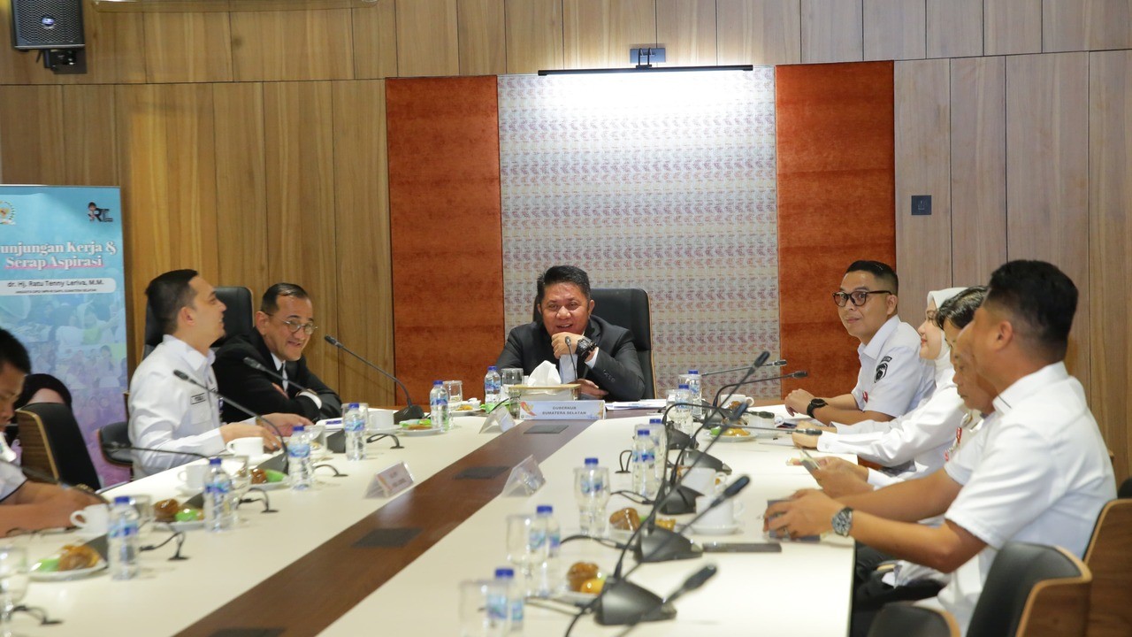 Gubernur Herman Deru Hadiri Rakor Evaluasi APBD 2025, Dorong Optimalisasi Belanja Daerah