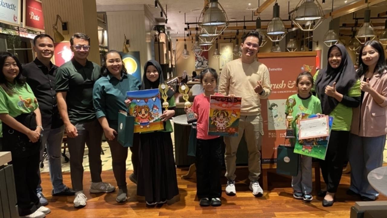 Brush & Fun,Kitchenette & Ohayo Drawing School Ajak Anak Palembang Rayakan Kemerdekaan Lewat Seni Independence