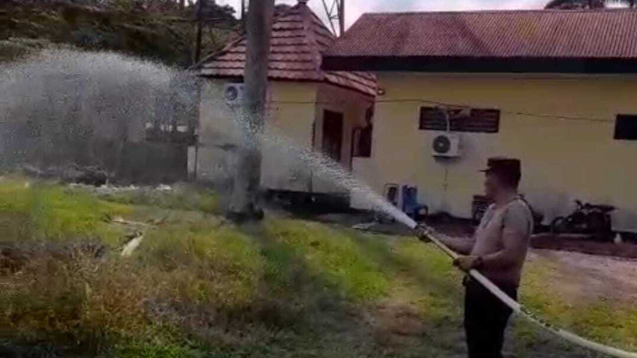 Antisipasi Karhutla, Ini Yang Dilakukan Polsek Indralaya