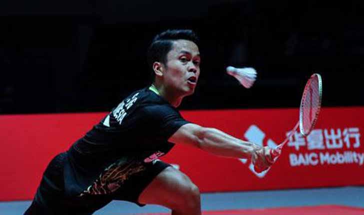 Indonesia Masters 2022: Ginting Melaju, Vito dan Jonatan Keok
