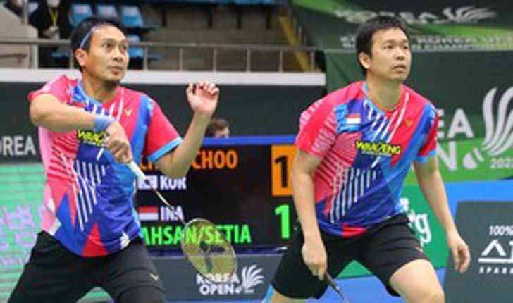 Indonesia Masters 2022: Hendra/Ahsan Libas Wakil Denmark