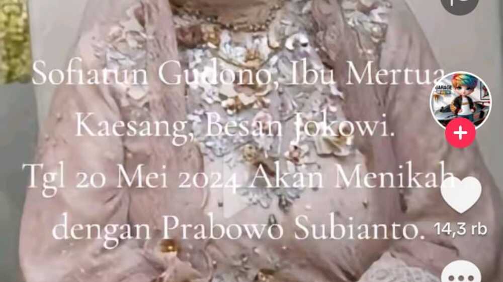  Kabar Hoaks Tentang Pernikahan Sofiatun Gudono dan Prabowo Subianto: Hati-hati Terhadap Informasi Palsu!