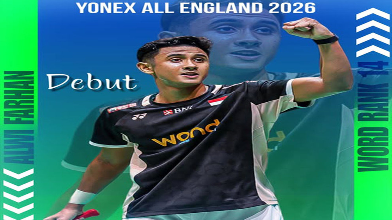 All England 2026: Alwi Farhan Menang Rubber, Tujuh Wakil Indonesia Melaju ke 16 Besar.