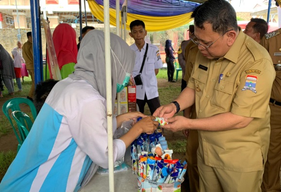 Konsisten Tekan Inflasi, Pj Walikota Palembang Buka Pasar Murah di Setiap Kecamatan