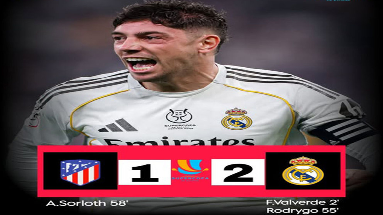 Hasil Real Madrid vs Atletico: Real Madrid ke Final Usai Tekuk Atletico 2-1.
