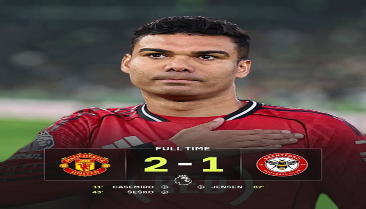 Hasil MU vs Brentford: Menang Dramatis 2-1! Manchester United Kunci Posisi 3