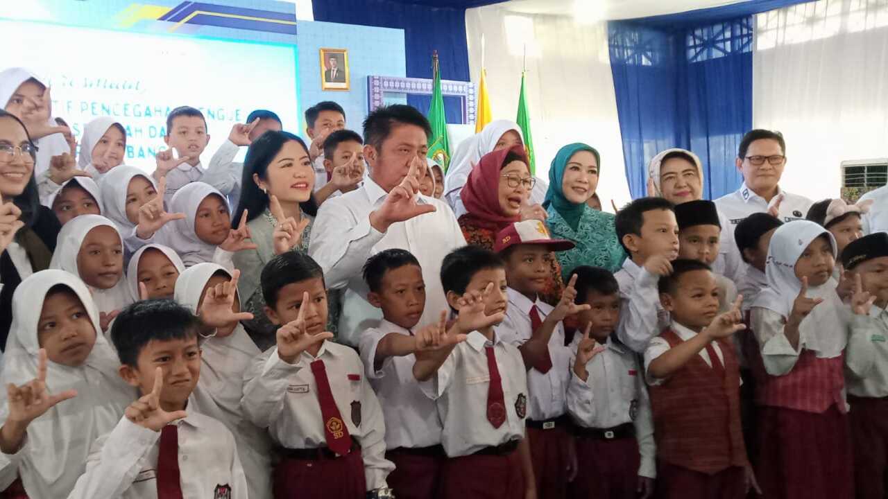 Tekan Angka Terjangkit dan MD, Sumsel Jadi Target Vaksinasi Dengue 