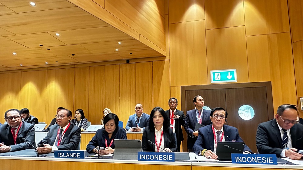  Menkumham Pimpin Delegasi RI dalam Konferensi Diplomatik di WIPO Jenewa