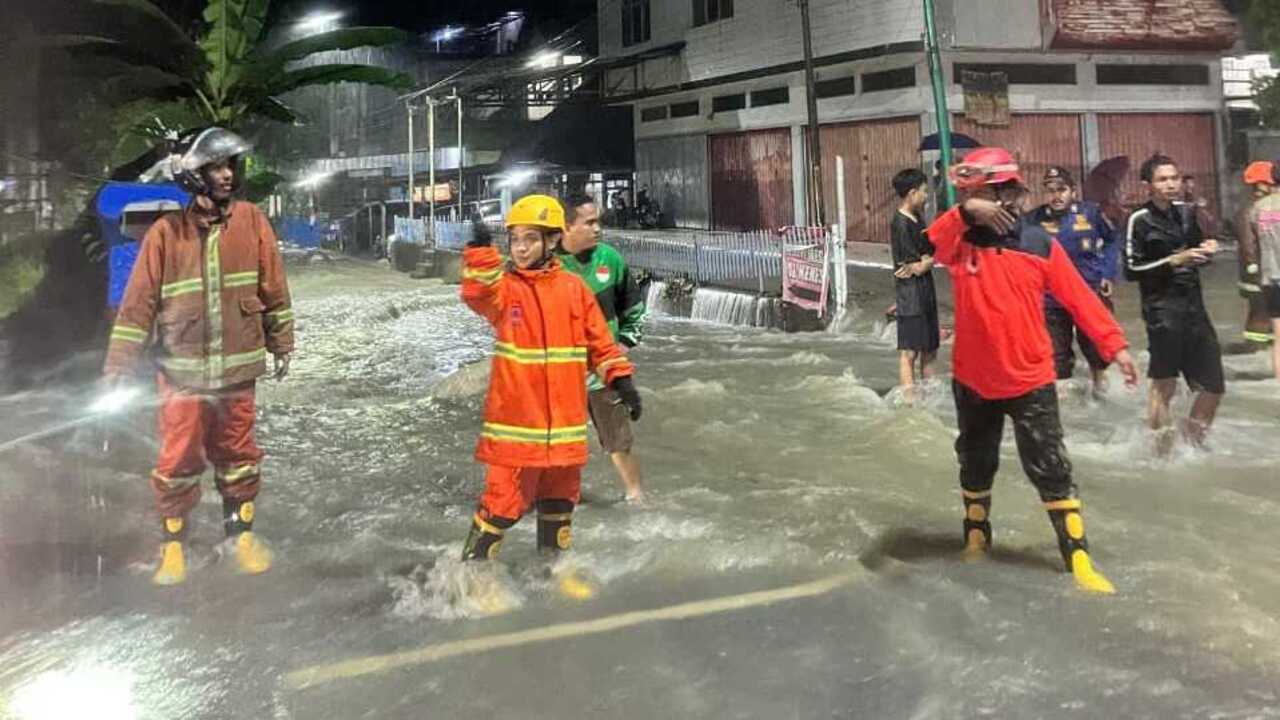 Banjir Kembali Melanda Kota Prabumulih, 20 Kelurahan dan Desa Terendam