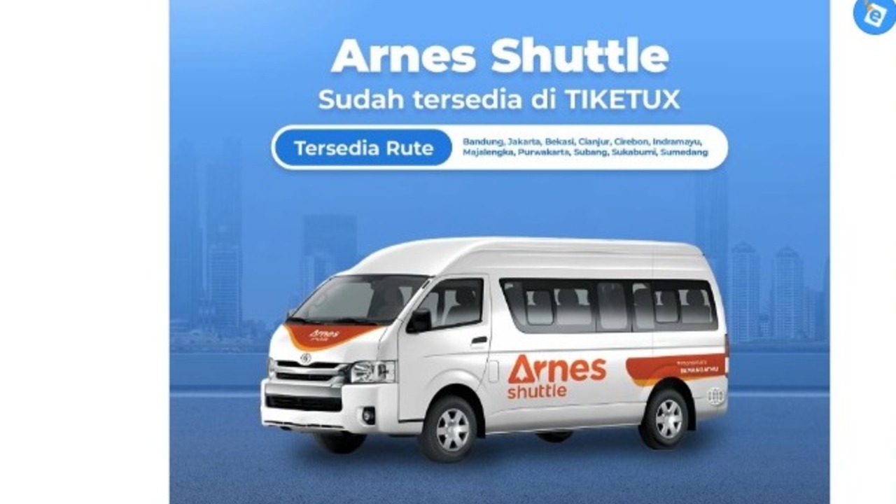 6 Titik Naik Arnes Shuttle Jakarta dan Rute yang Dilayani