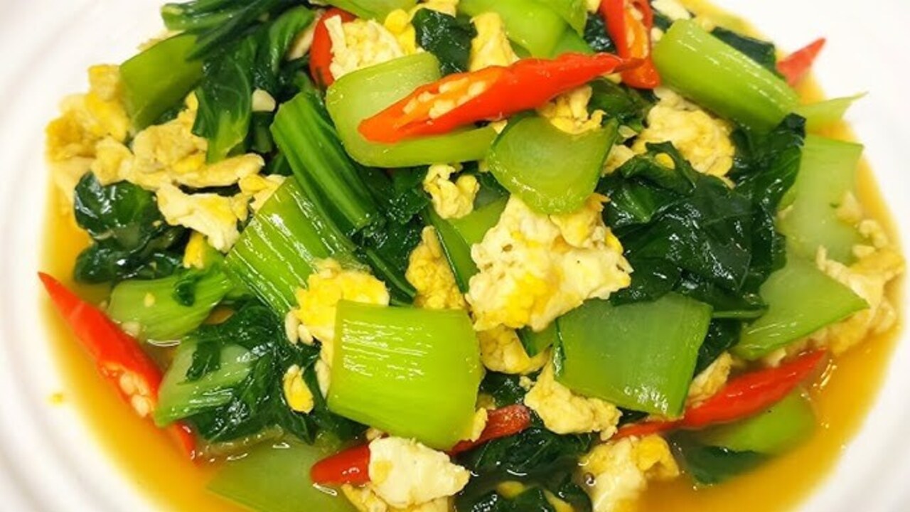Tumis Pakcoy Campur Telur, Menu Sederhana yang Kian Diminati Masyarakat