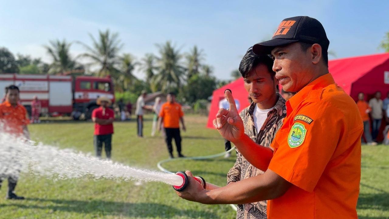 PT Pertamina EP Pendopo Field Dorong Ketangguhan Warga Hadapi Karhutla Lewat Program Desa Tangguh Bencana
