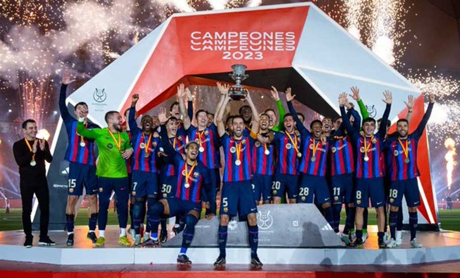 Barcelona Mendominasi, Ini Daftar Juara Gelar Piala Super Spanyol