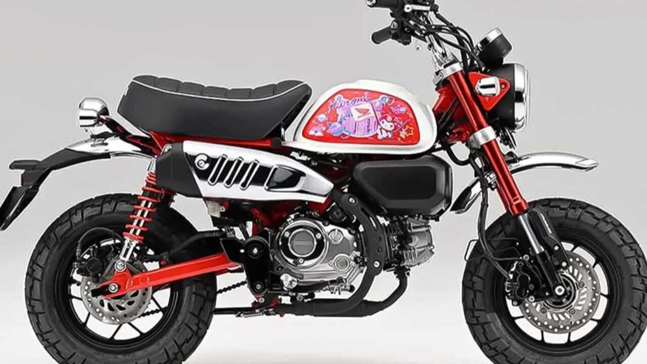 Monkey 125 Edisi Kuromi: Aksesori Spesial Honda dengan Desain Hitam-Ungu yang Bikin Gemas