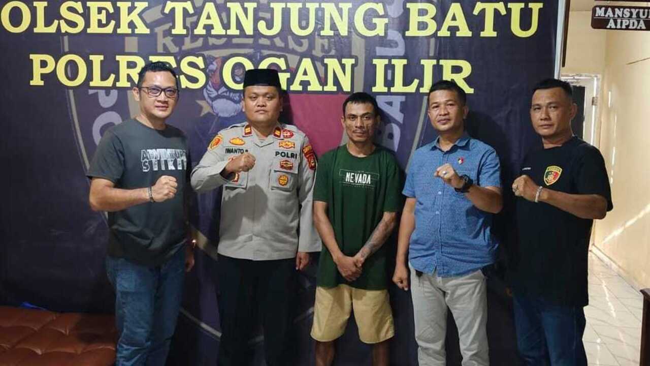 Lakukan Penganiayaan Berat Warga Ogan Ilir Ditangkap Polisi, Korban Alami 16 Luka Jahitan