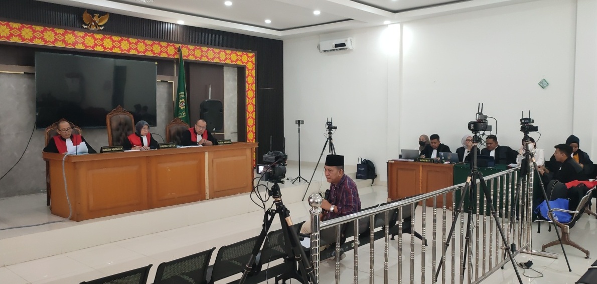 Dugaan Korupsi Disdikbud Muara Enim, Saksi Karmidi Sebut Pengadaan Smart Board Didampingi Kejari