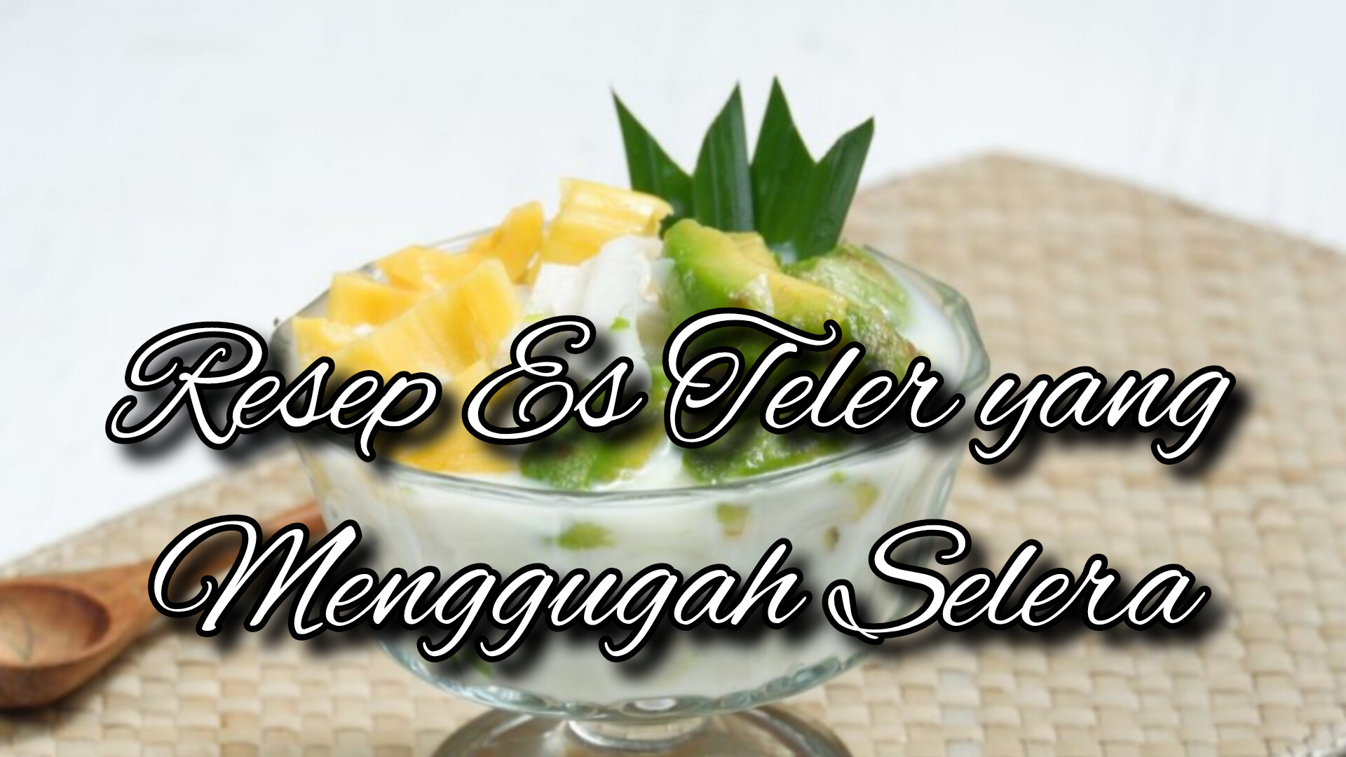 Manisnya Kombinasi Alpukat dan Nangka dalam Es Kelapa yang Menggugah Selera