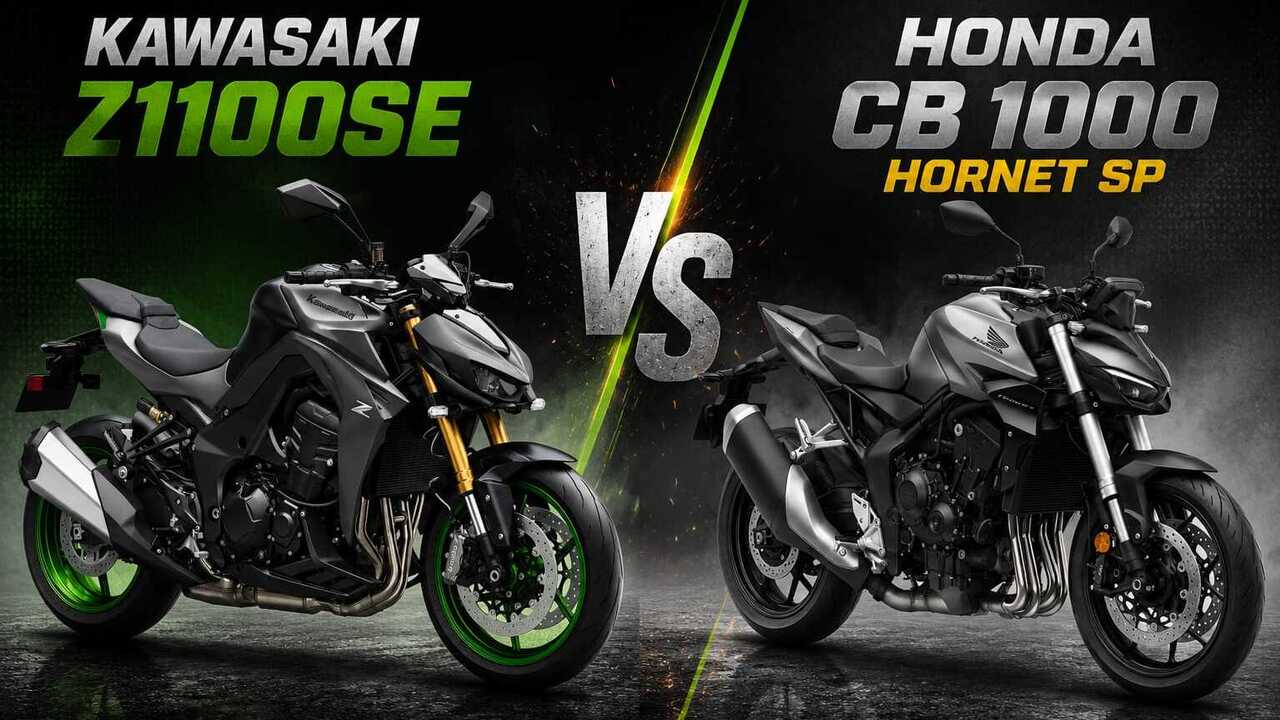 Kawasaki Z1100 SE vs Honda CB1000 Hornet SP: Duel Naked Bike 4 Silinder, Mana yang Lebih Buas? 