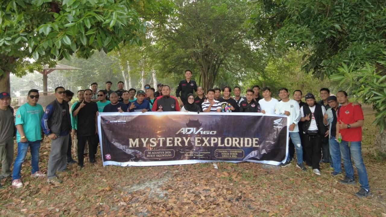 Touring Bersama Astra Motor Sumsel, Komunitas Honda: Seru dan Berkesan