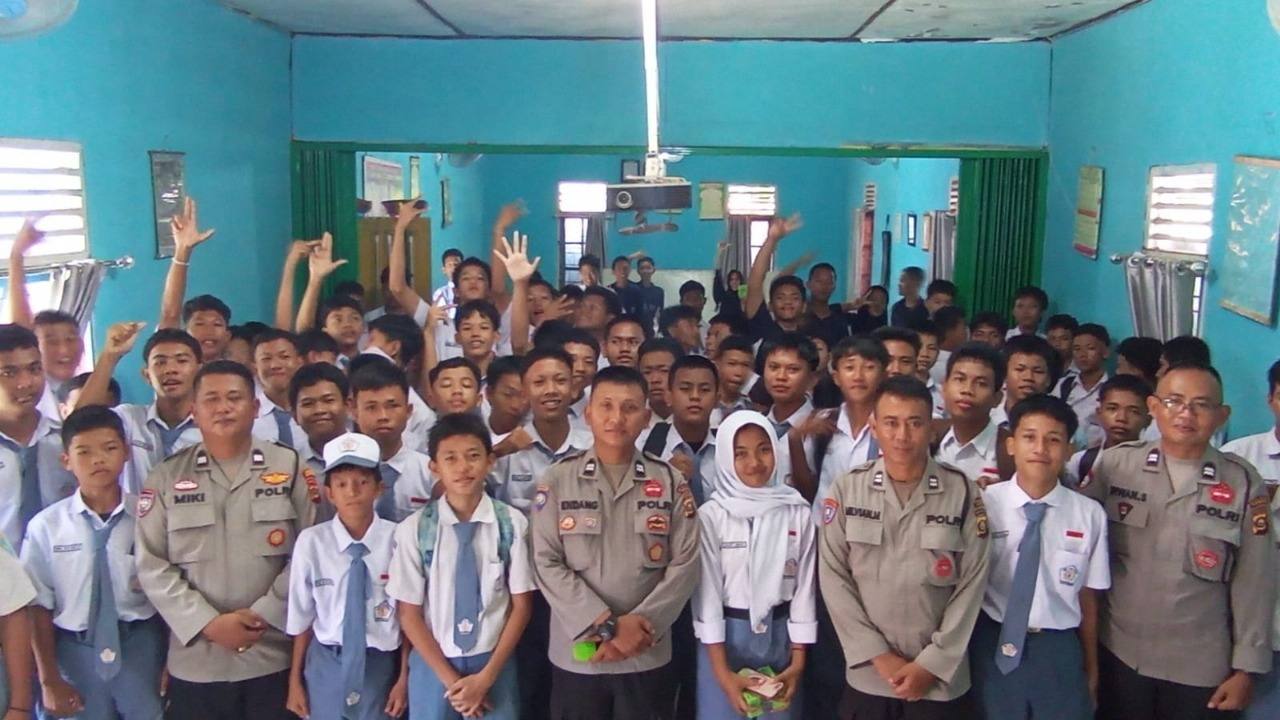Sat Binmas Polres Prabumulih Gelar Sosialisasi di Sekolah-Sekolah, Cegah Kenakalan Remaja dan Ajak Pelajar Jag