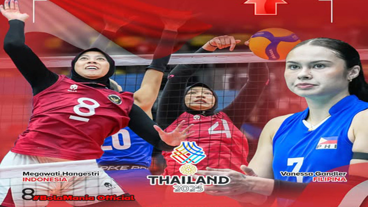 SEA Games 2025: Timnas Voli Putri Indonesia  Raih Perunggu Ke-4.