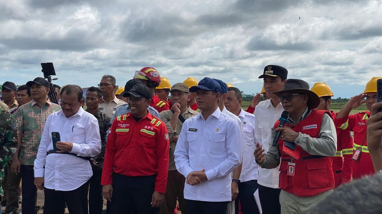 Menteri LHK Resmikan Desa Mandiri Peduli Gambut di OKI