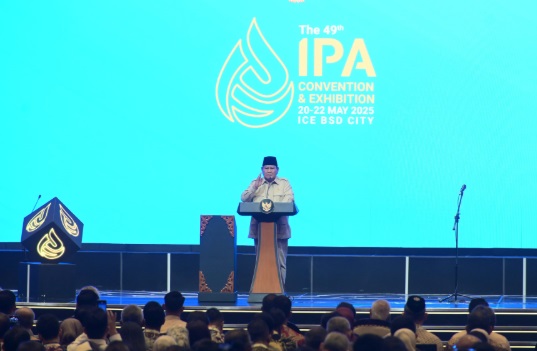Disaksikan Presiden Prabowo, PLN Teken Kerja Sama Pemanfaatan Gas Domestik di IPA Convex 2025