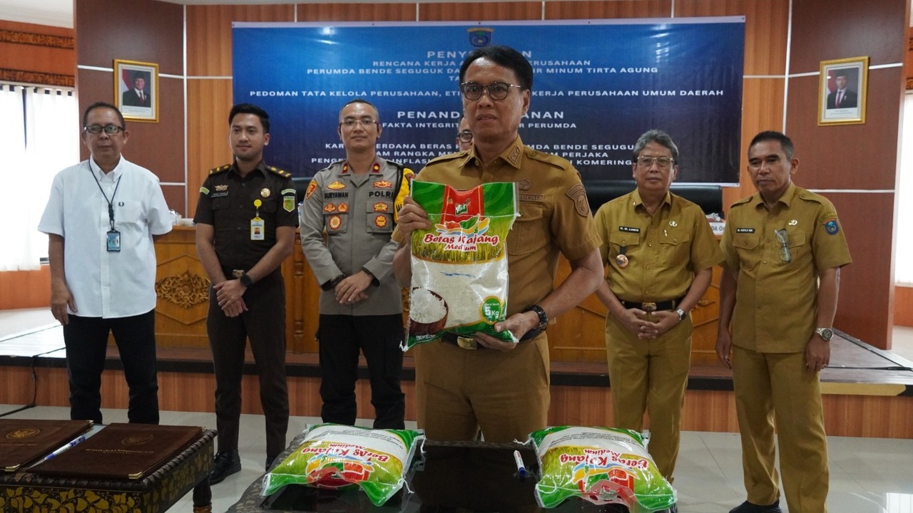 Pemkab OKI Rencanakan Produk Beras Kajang Menjadi Ikon Pengendalian Inflasi