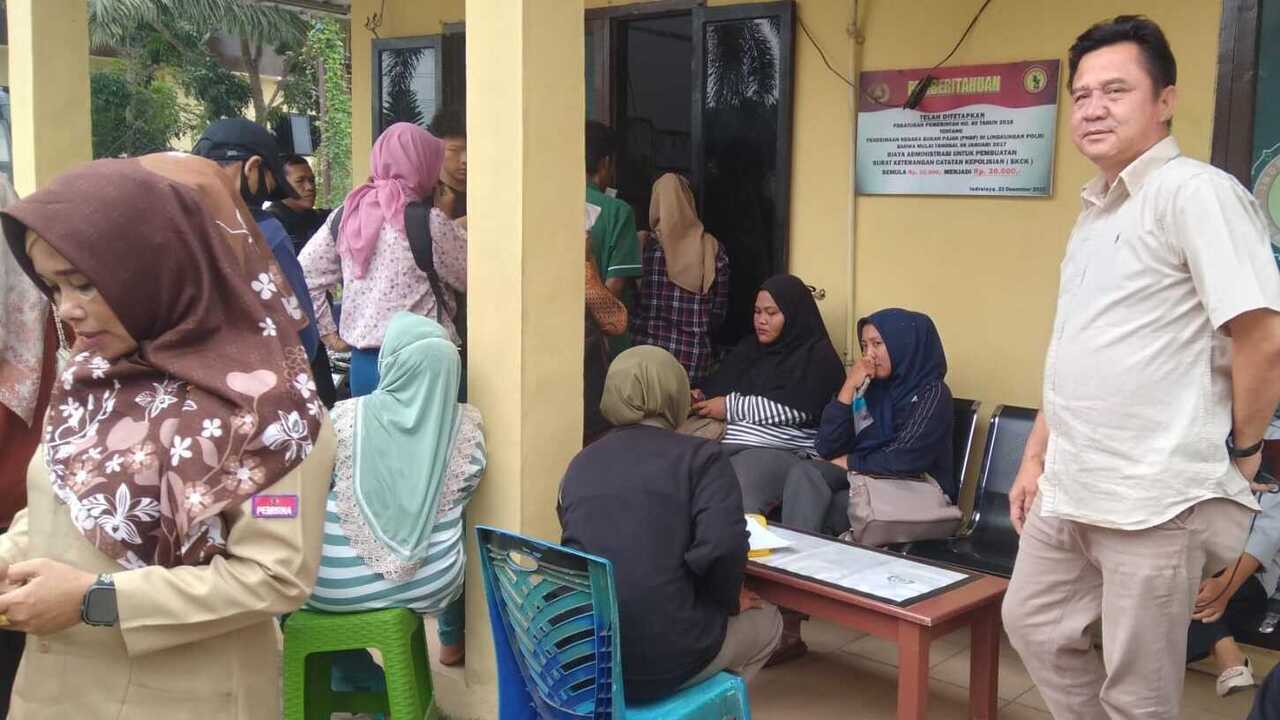 Didominasi Peserta PPPK, Pembuat SKCK di Polres Ogan Ilir Tembus Di Angka 1.493 Orang dalam 6 Hari