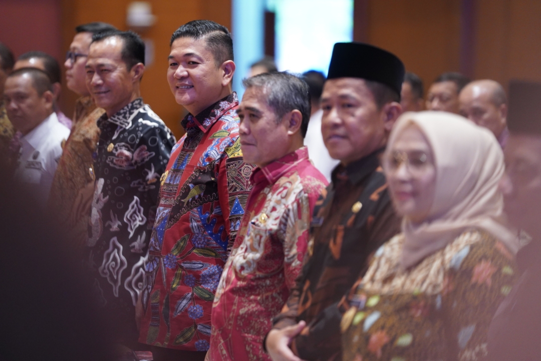 Wakil Bupati Ogan Ilir H Ardani Hadiri High Level Meeting TPID dan TP2DD se-Sumsel