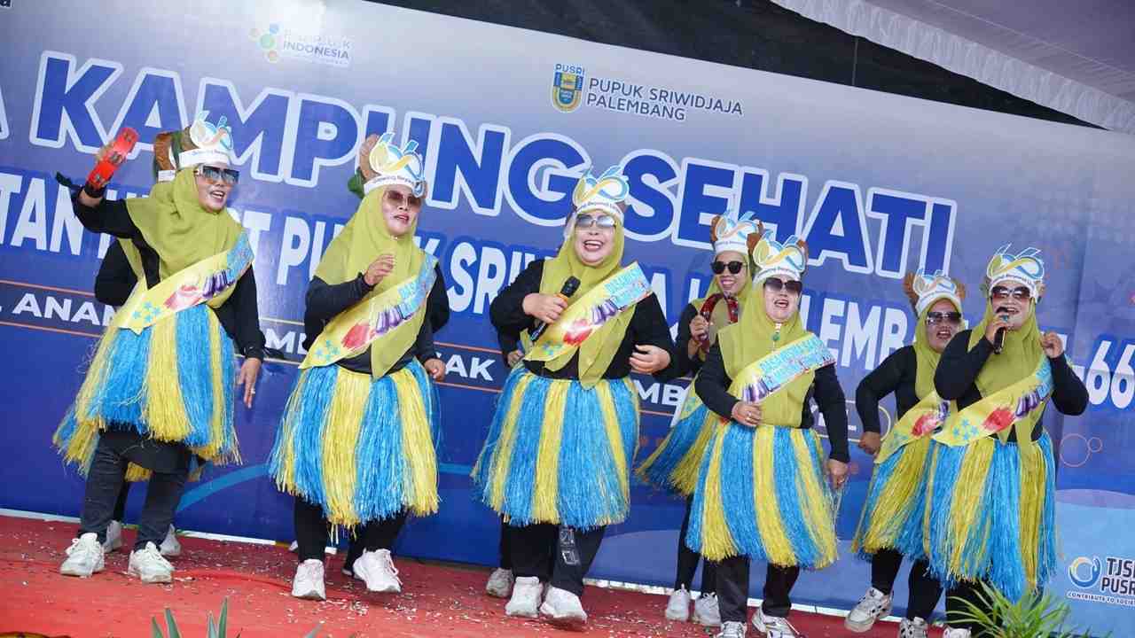 Semarak Kampung Sehati: Pusri Bangun Kebersamaan dan Harmoni dengan Warga