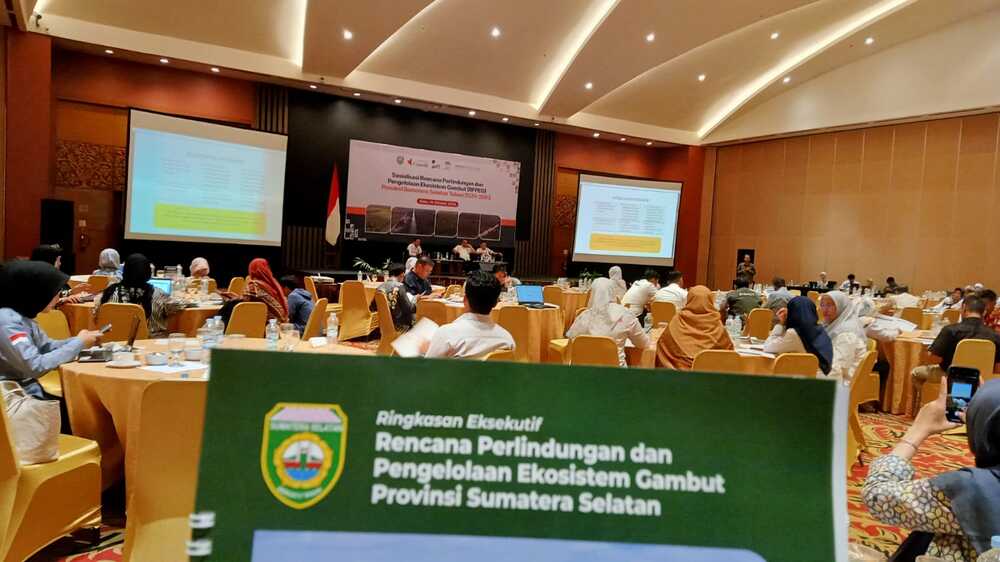 Sosialisasi RPPEG: Komitmen Sumsel dalam Melestarikan Ekosistem Gambut